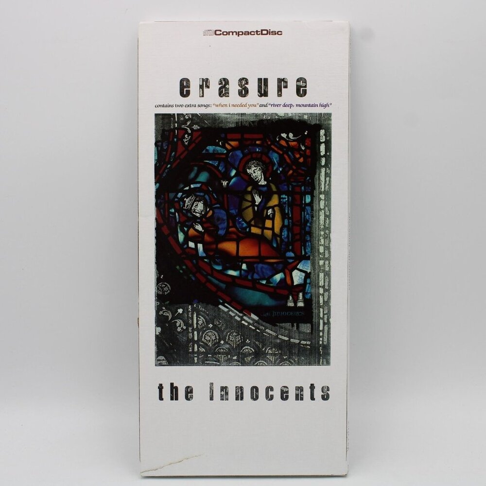 Erasure The Innocents 1988 Empty CD Longbox NO DISC Andy Bell Vincent Clarke (B)